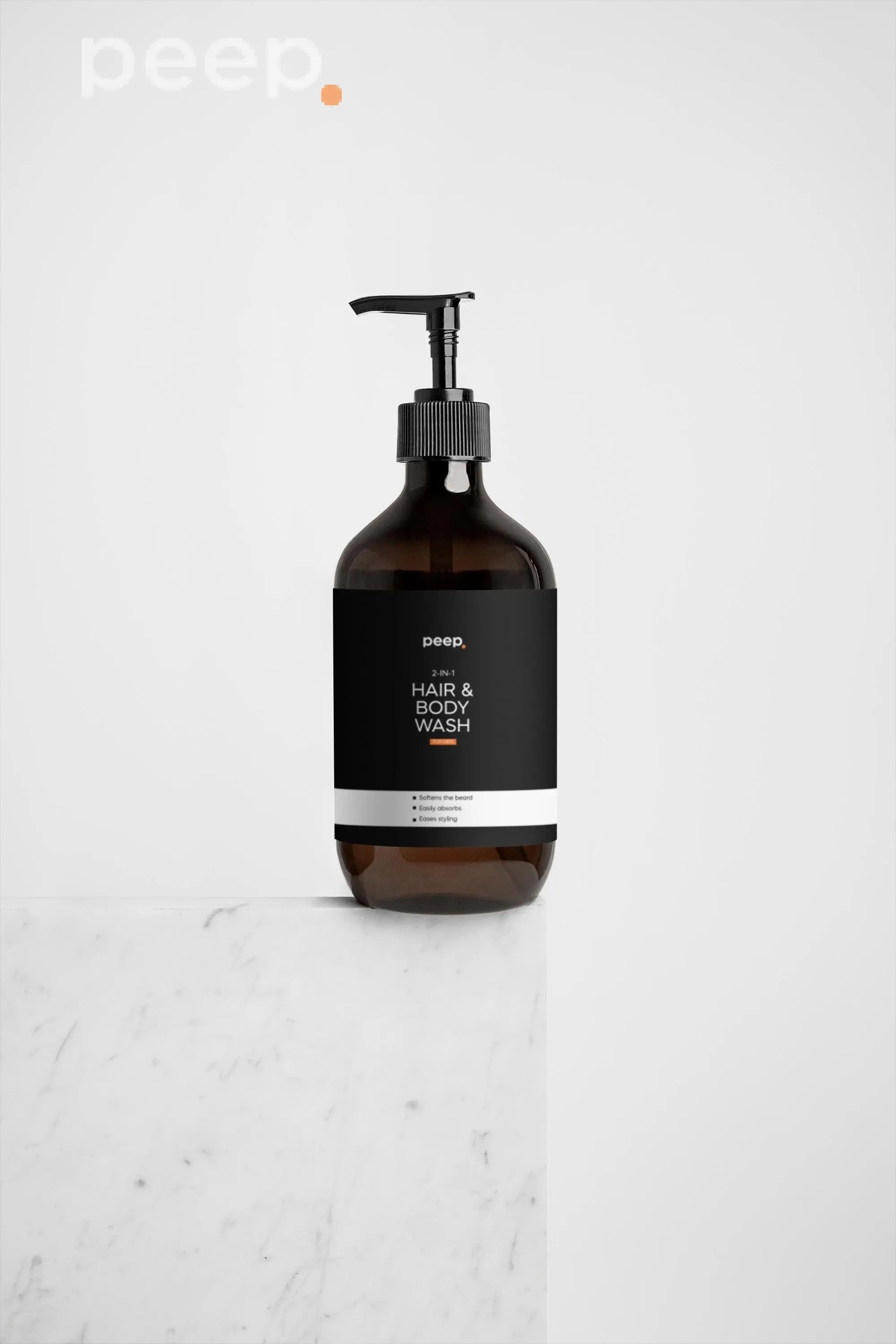 2-in-1 Hair and Body Wash for men